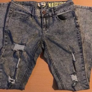 Indigo Rein Distressed Denim